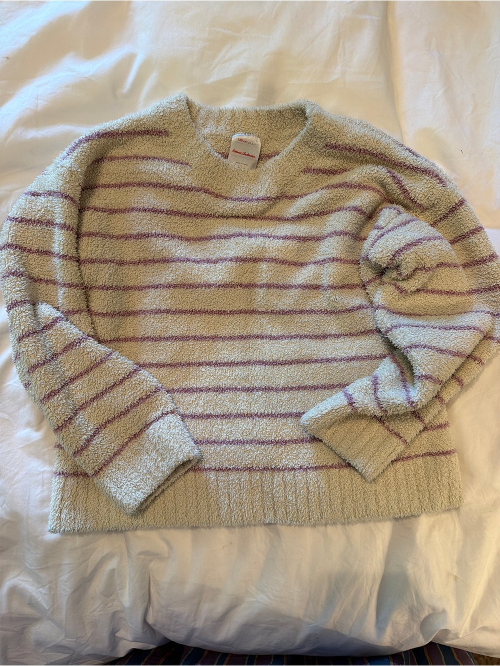 Hanna Andersson fuzzy sweater size 6-7